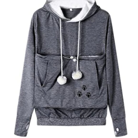 NWOT Kitten Hooded Sweatshirt with Pocket for Cat/Dog - Picture 3 of 12